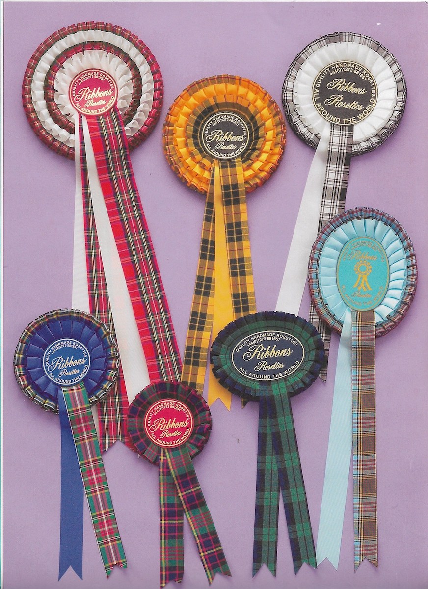 Tartan Rosettes
